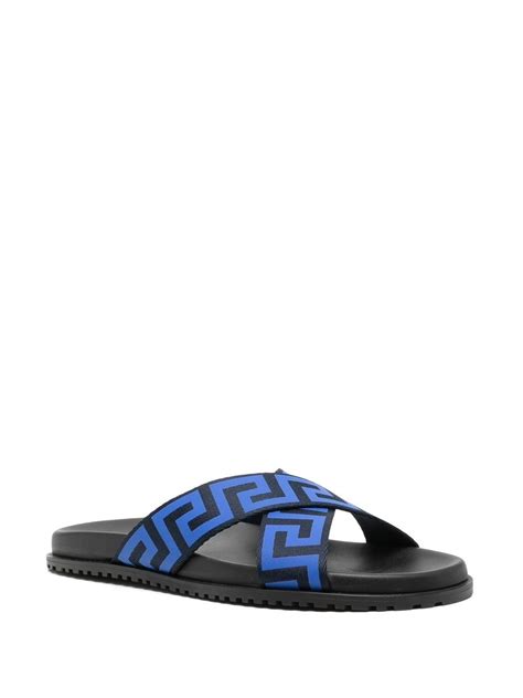 versace greca slides